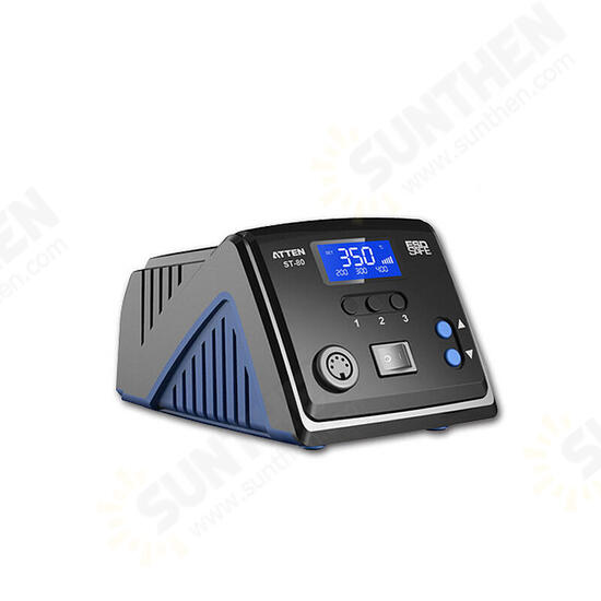 ST-80 80W Lead-free Anti-static High End Intelligent Rework Soldering Station ST-80 80W Lead-free Anti-static High End Intelligent Rework Soldering Station
