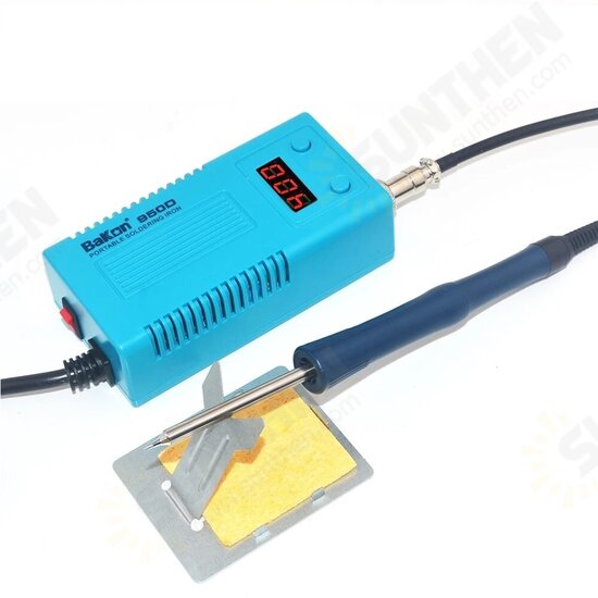 950D 110V/220V 75W Mini Portable Digital BGA Soldering Station Soldering Iron with T13-I Tip for FX-951/936+Solder Wire