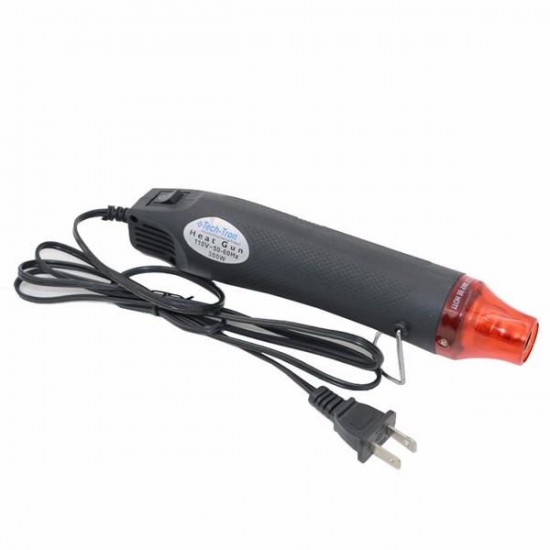 110V 300W DIY Electric Heat Shrink Gun Power Tool Hot Air Temperature Gun with Supporting Seat