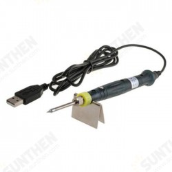 Portable USB Powered Mini 5V 8W Electric Soldering Iron With LED Indicator