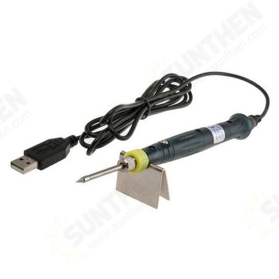 Portable USB Powered Mini 5V 8W Electric Soldering Iron With LED Indicator Portable USB Powered Mini 5V 8W Electric Soldering Iron With LED Indicator