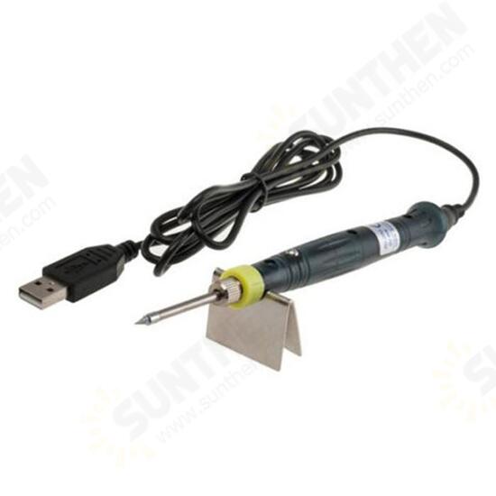 Portable USB Powered Mini 5V 8W Electric Soldering Iron With LED Indicator