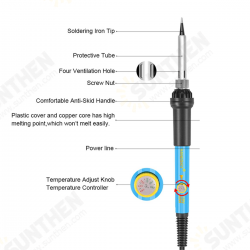 Electric Soldering Iron Set Desoldering Pump Welding Hot Melt Glue G un Hand Tool Sets 110V/220V Electric Soldering Iron Set Desoldering Pump Welding Hot Melt Glue G un Hand Tool Sets 110V/220V