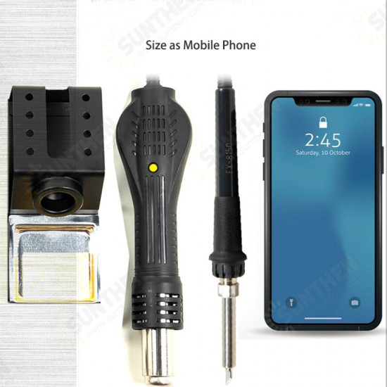 European Standard Upgraded Version DIY Hand Soldering Electric Soldering Iron Tool Soldering Station HY-T12-815P 2 in 1 Electric Soldering Iron European Standard Upgraded Version DIY Hand Soldering Electric Soldering Iron Tool Soldering Station HY-T12-815P 2 in 1 Electric Soldering Iron