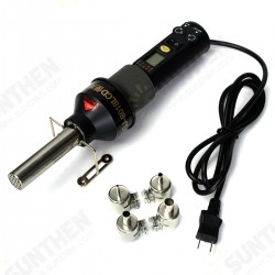 GJ-8018 200W 110V Electronic LCD Heat Gun Hot Air Gun Welding Tools with 4 Nozzles