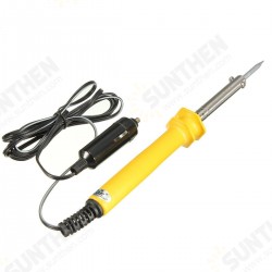 GJ DC 12V 30W Low Voltage Bevel eEectric Soldering Iron Fitted with Cigarette Lighter Plug for Auto Solder Repair Tool GJ DC 12V 30W Low Voltage Bevel eEectric Soldering Iron Fitted with Cigarette Lighter Plug for Auto Solder Repair Tool