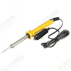 GJ DC 12V 30W Low Voltage Bevel eEectric Soldering Iron Fitted with Cigarette Lighter Plug for Auto Solder Repair Tool GJ DC 12V 30W Low Voltage Bevel eEectric Soldering Iron Fitted with Cigarette Lighter Plug for Auto Solder Repair Tool