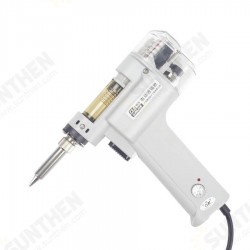 GJ S-998P 220V 100W Electric Vacuum Double-Pump Solder Sucker Desoldering Gun Soldering Iron