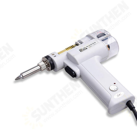 GJ S-998P 220V 100W Electric Vacuum Double-Pump Solder Sucker Desoldering Gun Soldering Iron