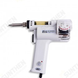 GJ S-998P 220V 100W Electric Vacuum Double-Pump Solder Sucker Desoldering Gun Soldering Iron