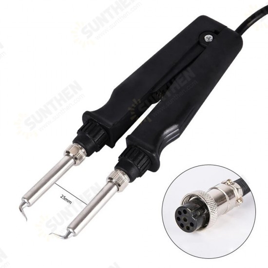 902 110V/220V 75W SMD Tweezers Soldering Station Iron ESD Anti-static Adjustable Temperature Control Thermostat