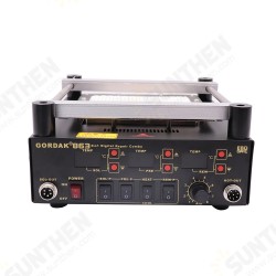863 3 in 1 BGA Rework Solder Hot Air Solder Station Electric Soldering iron IR Infrared Preheating Station