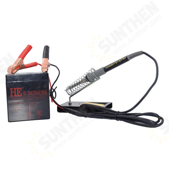 DC12V 35W Car Battery Low Voltage Portable Solder Iron Electrical Soldering Iron Head Clip Car Repair Tools