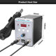 8586 2 in 1 Soldering Staiton Hot Air SMD BGA Rework Welding Station 220V Portable Soldering Station Welding Tools