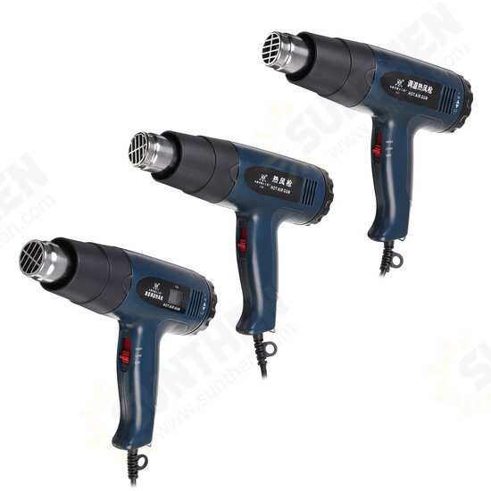 Hot Air Gun Industrial Plastic Welding Torch Wind Rushing Machine baking Guun Heat Shrinkable Hair Dryer