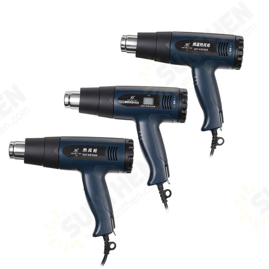 Hot Air Gun Industrial Plastic Welding Torch Wind Rushing Machine baking Guun Heat Shrinkable Hair Dryer