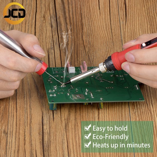 JCD 908S 220V 80W LCD Electric Welding Soldering Iron Adjustable Temperature Solder Iron With Soldering Iron Tips JCD 908S 220V 80W LCD Electric Welding Soldering Iron Adjustable Temperature Solder Iron With Soldering Iron Tips