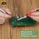 JCD 908S 220V 80W LCD Electric Welding Soldering Iron Adjustable Temperature Solder Iron With Soldering Iron Tips JCD 908S 220V 80W LCD Electric Welding Soldering Iron Adjustable Temperature Solder Iron With Soldering Iron Tips