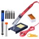 908U 100W Soldering Iron Tool Kit 220V/110V Adjustable Temperature LCD Soldeing Station Welding Repair Tools wiht Soldering Holder Sucker