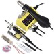 WM-8898 2 in 1 750W Soldering Station 80W 110V/220V Digital Electric Soldering Iron Adjustable Kit with Hot Air Gun