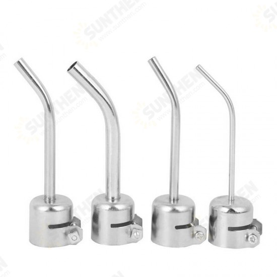 4Pcs Universall Aluminum Alloy Hot Aiir Nozzle Welding Soldering Accessories for 850 Heating Tool Welding Nozzles