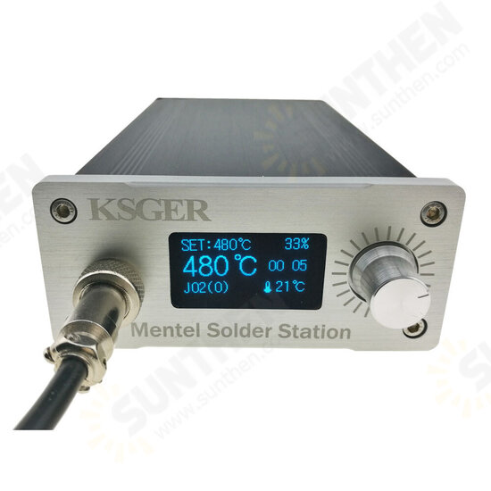 T12-A Soldering Station Electric Iron STM32 OLED Screen Size 1.3 T12 Temperature Controller T12-A Soldering Station Electric Iron STM32 OLED Screen Size 1.3 T12 Temperature Controller