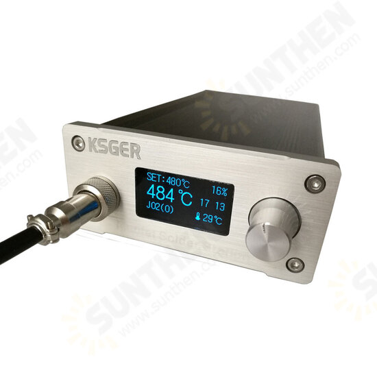 T12-A Soldering Station Electric Iron STM32 OLED Screen Size 1.3 T12 Temperature Controller T12-A Soldering Station Electric Iron STM32 OLED Screen Size 1.3 T12 Temperature Controller