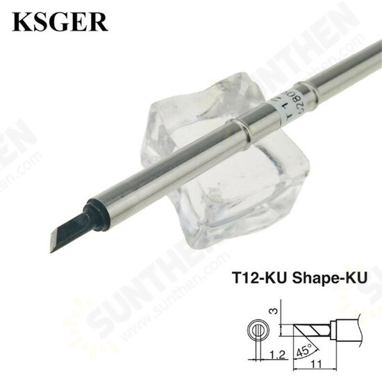 T12-ILS /K /KU /JL02/BL/D16/ D24/BC2 Electronic Soldering Iron Tips T12 Soldering Tip