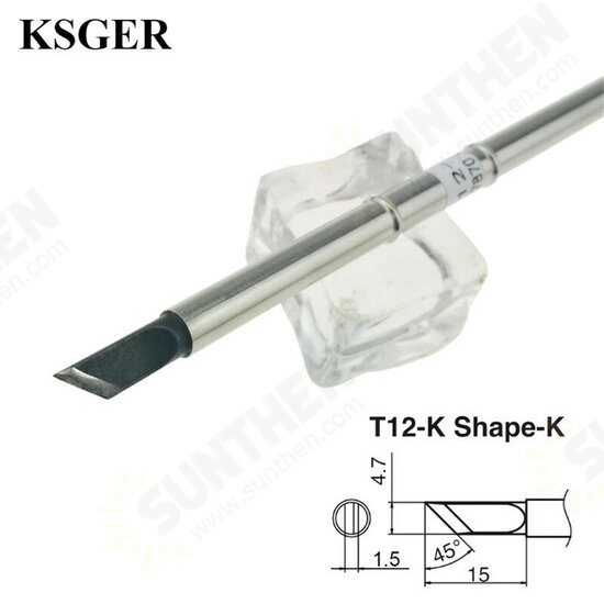 T12-ILS /K /KU /JL02/BL/D16/ D24/BC2 Electronic Soldering Iron Tips T12 Soldering Tip