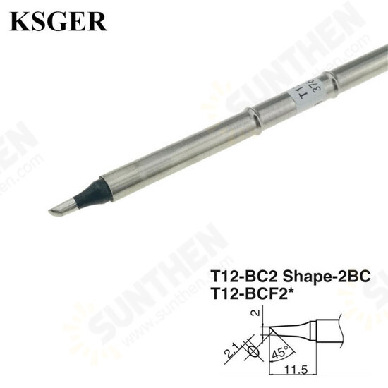 T12-ILS /K /KU /JL02/BL/D16/ D24/BC2 Electronic Soldering Iron Tips T12 Soldering Tip