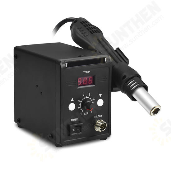 700W Hot Air Desoldering Soldering Station SMD Rework Tool Thermoregulator Welding Repair Kit