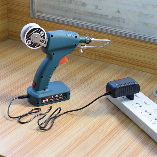 80W Rechargeable Cordless Soldering Iron Handheld Automatically Send Tin Welding Tool Kit Solder Iron EU/US Plug 80W Rechargeable Cordless Soldering Iron Handheld Automatically Send Tin Welding Tool Kit Solder Iron EU/US Plug