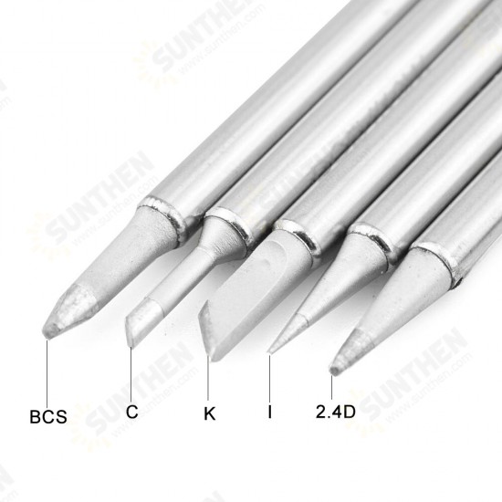 PX-988USB DC5V 10W Soldering Iron Stainless Steel Welding Tips I/K/BCS/2C/2.4D Soldering Iron Tip