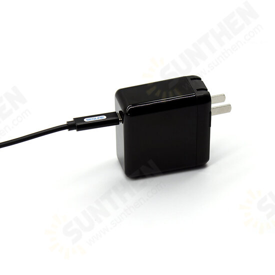 PD45W Power Adapter 12-24V Type-C to DC5525 QC3.0 Fast Charging PD Line