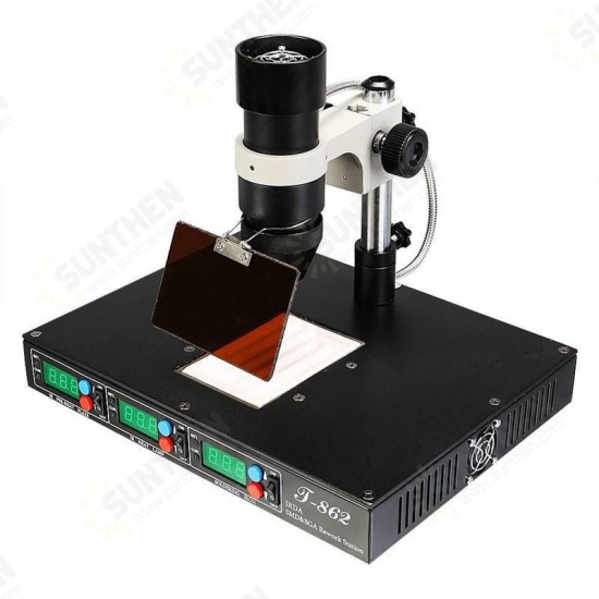 T862 IRDA SMD & BGA IR Rework Station SMT Soldering Welder Infrared Rework Machine Desoldering Soldering Station