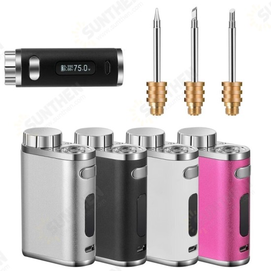 Portable 1W-75W High Power Soldering Iron Wireless Battery Soldering Iron USB Rechargeable