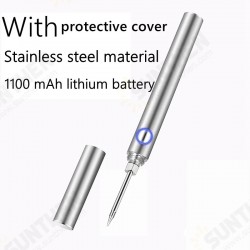 Portable Mini Soldering iron Kit USB Lithium Battery Soldering Iron Rechargeable Soldering Iron with Cover Portable Mini Soldering iron Kit USB Lithium Battery Soldering Iron Rechargeable Soldering Iron with Cover