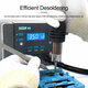 QUICK K8 1000W LCD Display Hot Air Gun Soldering Station with Air Nozzles for SMD SMT BGA Welding Repair Tool