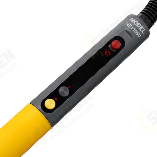 110W Electric Solder Iron 80-500°C LCD Temperature Digital LED Adjustable EU Plug