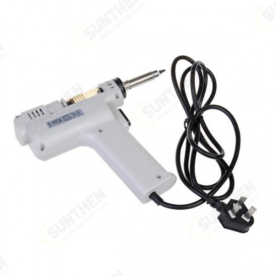S-993A US Plug 110-130V Electric Solder Sucker Soldering Iron Desoldering Gun S-993A US Plug 110-130V Electric Solder Sucker Soldering Iron Desoldering Gun