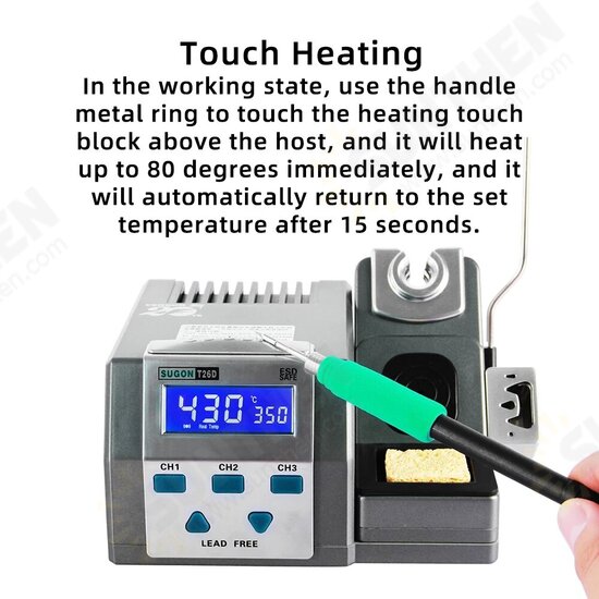 T26d Lead Soldering Station 2s Quick Soldering Rework Station for JBC Soldering Iron Tip BGA PCB IC Repair Soldering Tools T26d Lead Soldering Station 2s Quick Soldering Rework Station for JBC Soldering Iron Tip BGA PCB IC Repair Soldering Tools