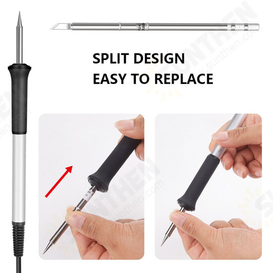 T12 Soldering Station Infrared Soldering Station Portable BGA Rework Station Welding Tools 200-450℃ with T12-K T12-BL Soldering Tips T12 Soldering Station Infrared Soldering Station Portable BGA Rework Station Welding Tools 200-450℃ with T12-K T12-BL Soldering Tips