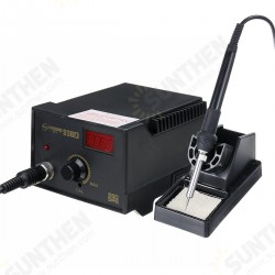 936D Soldering Station 200-480°C Adjustable Temperature Iron Welding ESD Welder Digital Rework Tool 936D Soldering Station 200-480°C Adjustable Temperature Iron Welding ESD Welder Digital Rework Tool