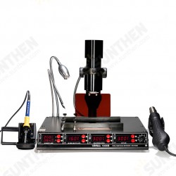 1000B 110V/220V 4 in 1 Infrared Bga Rework Station SMD Hot Air Spear+75W Soldering Irons+540W Preheating Station 1000B 110V/220V 4 in 1 Infrared Bga Rework Station SMD Hot Air Spear+75W Soldering Irons+540W Preheating Station