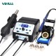 938BD+I 750W Soldering Iron Station Declined Display SMD Rework Station LCD Welding Station Hot Air Gun Soldering Station