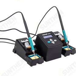3600 Dual Soldering Station Irons with Double Channel Handle 3 Second Heating Up Adjustable Temperature for Mobile Phone Repair 3600 Dual Soldering Station Irons with Double Channel Handle 3 Second Heating Up Adjustable Temperature for Mobile Phone Repair