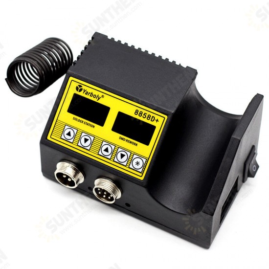 8858D Hot Air Gun Portable BGA Rework Solder Station Hot Air Blower Soldering Hairdryer For SMD PCB Repair