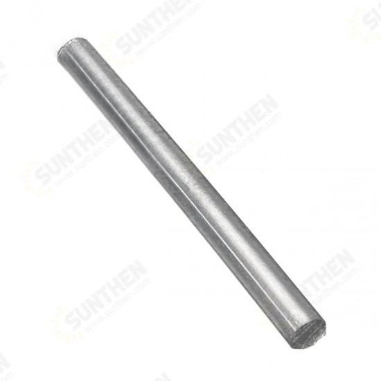 0.4 inch x 4 inch High Purity Zn 99.95% Zinc Metal Rod Anode Electroplating Solid Round Bar