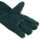 1 Pair Welding Gloves Heat Resistant Welder Heavy Duty Protective Gauntlet