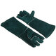 1 Pair Welding Gloves Heat Resistant Welder Heavy Duty Protective Gauntlet